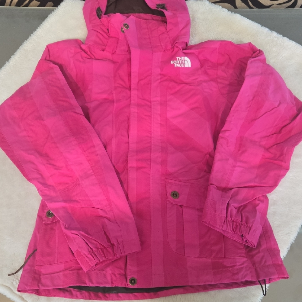 The North Face Kids Fuchsia Raincoat